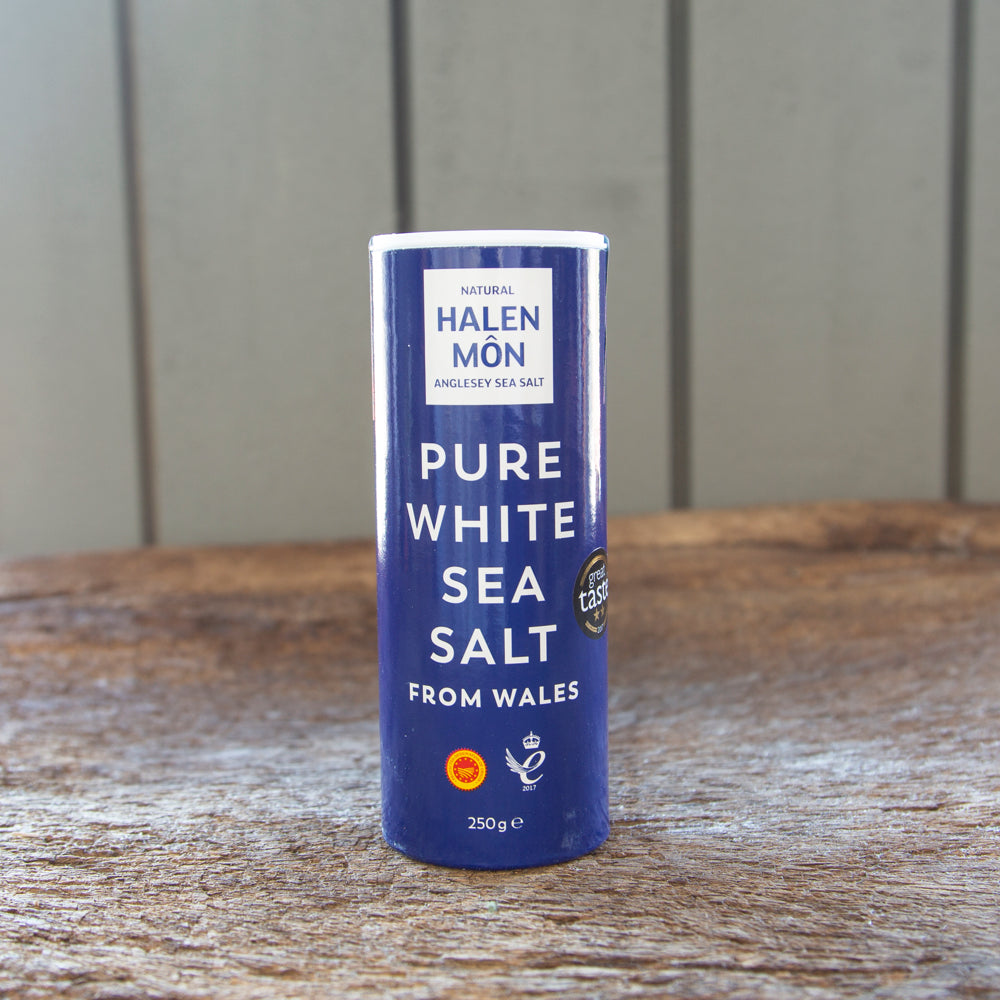 Pure White Sea Salt From Wales | Natural Halen Môn