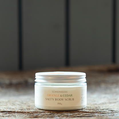 Orange & Cedar - Salty Body Scrub