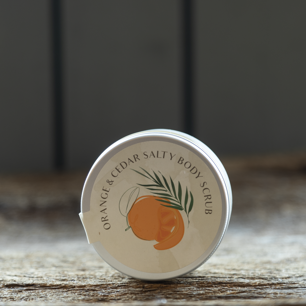 Orange & Cedar - Salty Body Scrub