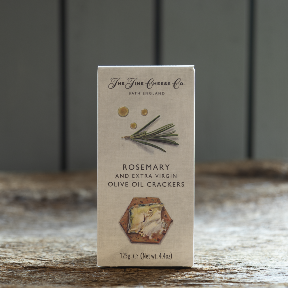 Rosemary and extra virgin olive oil crackers | The Fine Cheese Co.