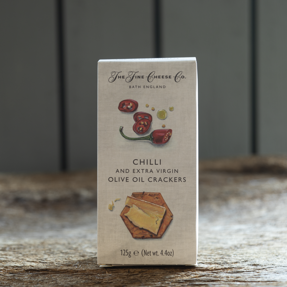 Chilli and extra virgin olive oil crackers | The Fine Cheese Co.